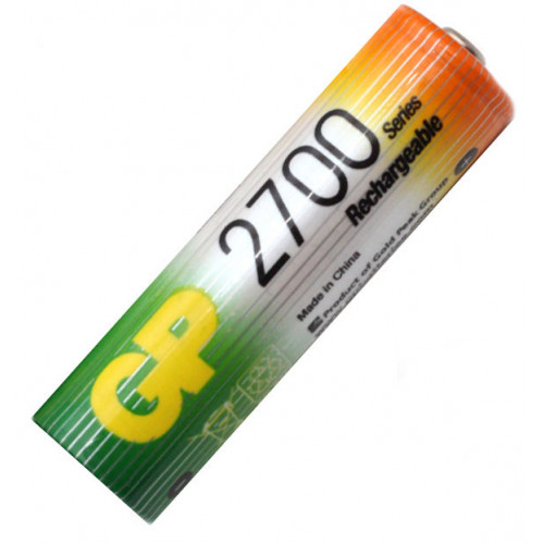 NiMH 2700mAh, 1,2V, AA GP Batteries, нікель-метал-гідридний акумулятор 270AAHC-U2