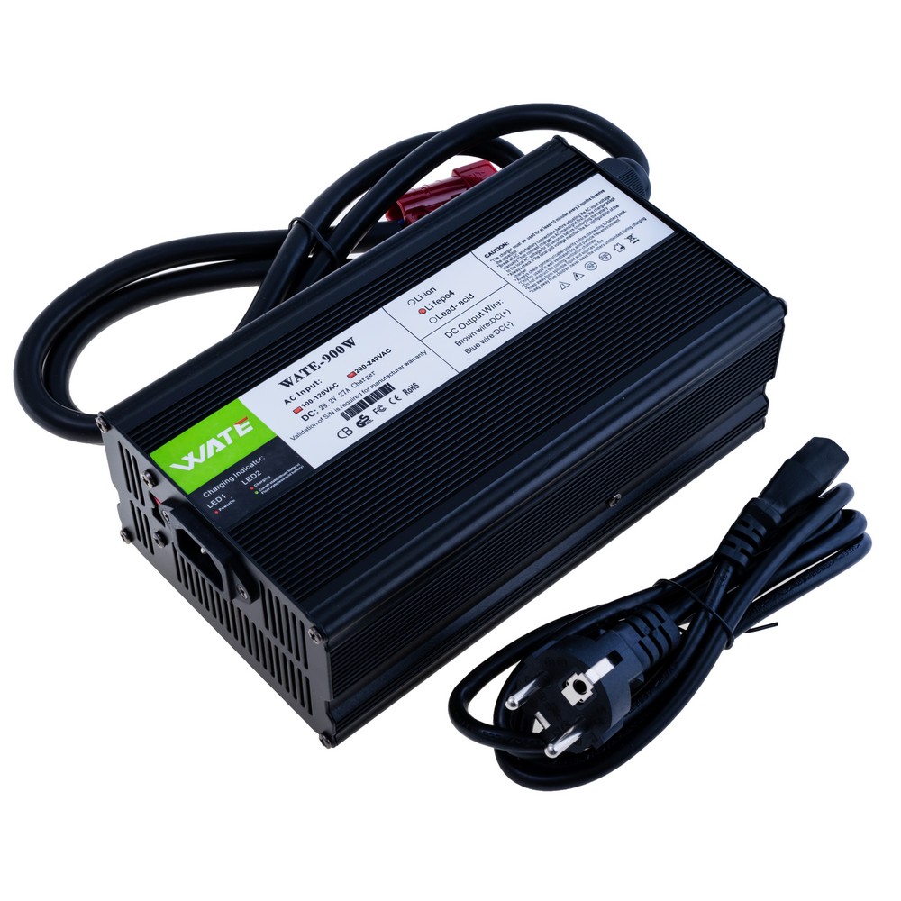 Зарядний пристрій 29.2V / 27A для LiFePO4 8S акумуляторів (WATE-2927S – Wate) Anderson connector Зарядний пристрій 29.2V / 27A для LiFePO4 8S акумуляторів (WATE-2927S – Wate) Anderson connector