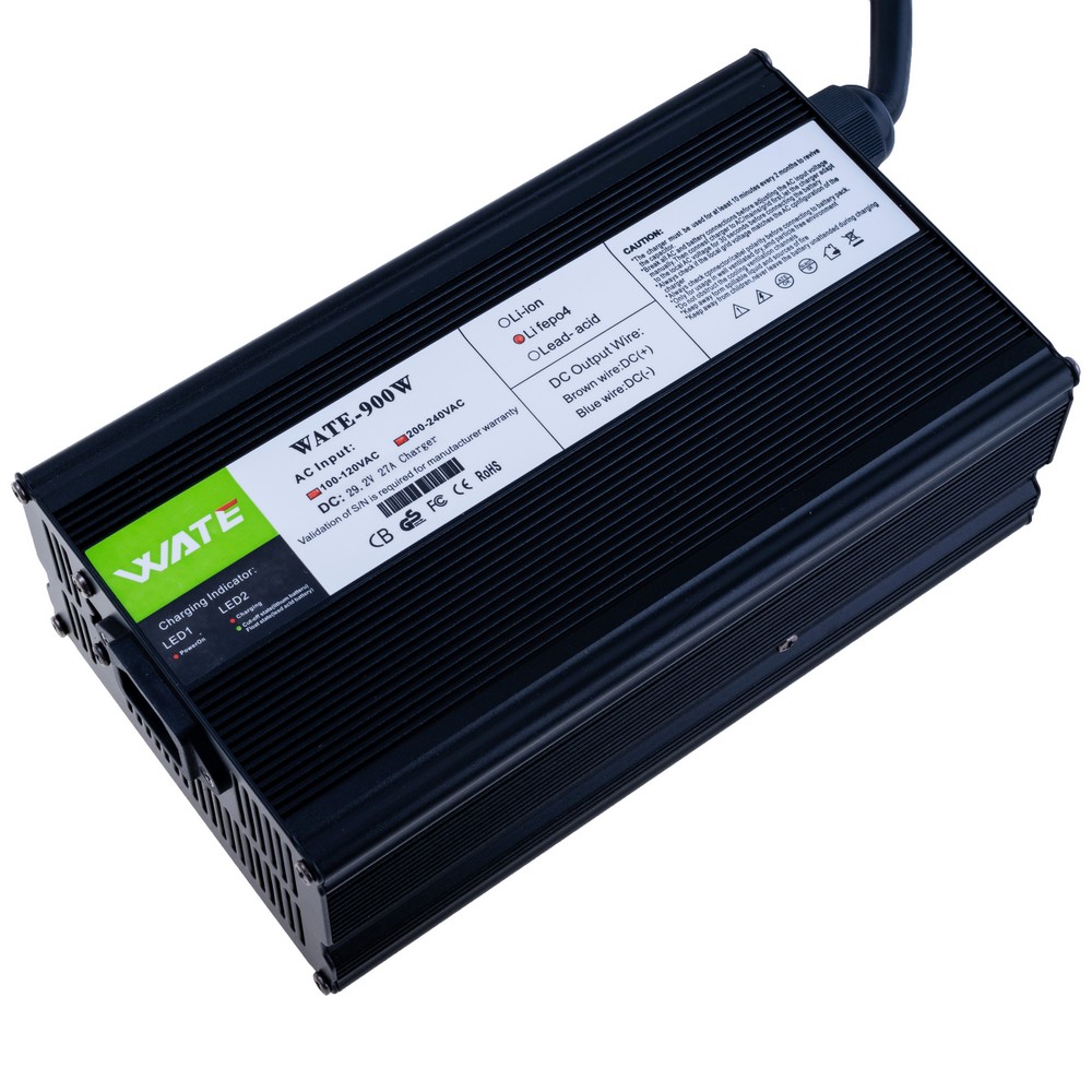 Зарядний пристрій 29.2V / 27A для LiFePO4 8S акумуляторів (WATE-2927S – Wate) Anderson connector Зарядний пристрій 29.2V / 27A для LiFePO4 8S акумуляторів (WATE-2927S – Wate) Anderson connector
