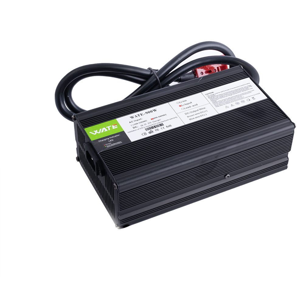 Зарядний пристрій 29.2V / 27A для LiFePO4 8S акумуляторів (WATE-2927S – Wate) Anderson connector, без шнура живлення