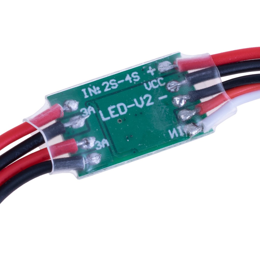 Драйвер світлодіодів 2A для FPV, Dual Channel LED Light Controller Switch