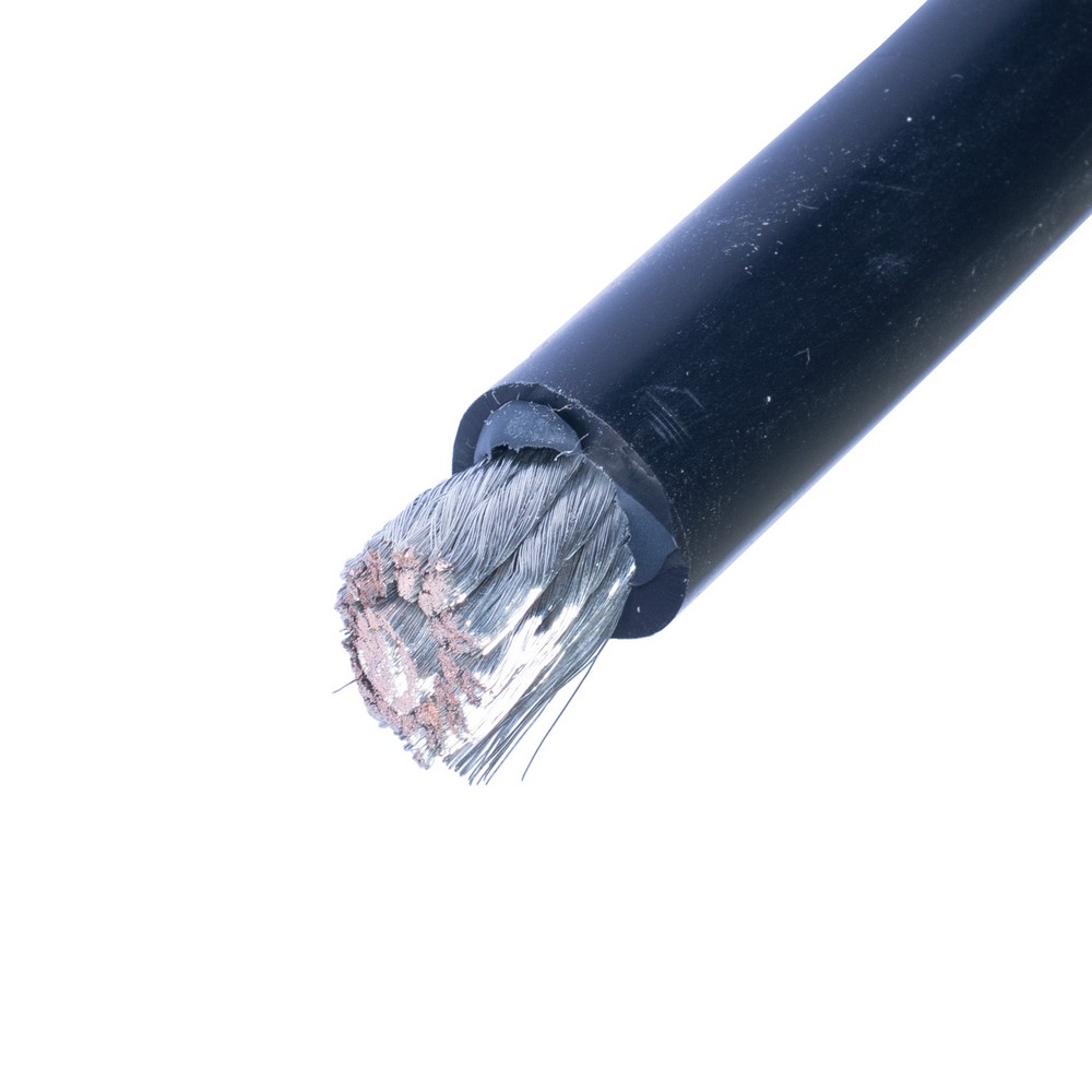 Силіконовий провід 2AWG (33.5mm²6700/0.08TS) чорний Силіконовий провід 2AWG (33.5mm²6700/0.08TS) чорний