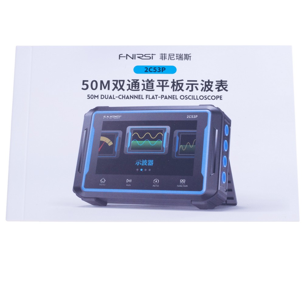 Двоканальний цифровий осцилограф 2C53P Tablet 3 In 1 Oscilloscope