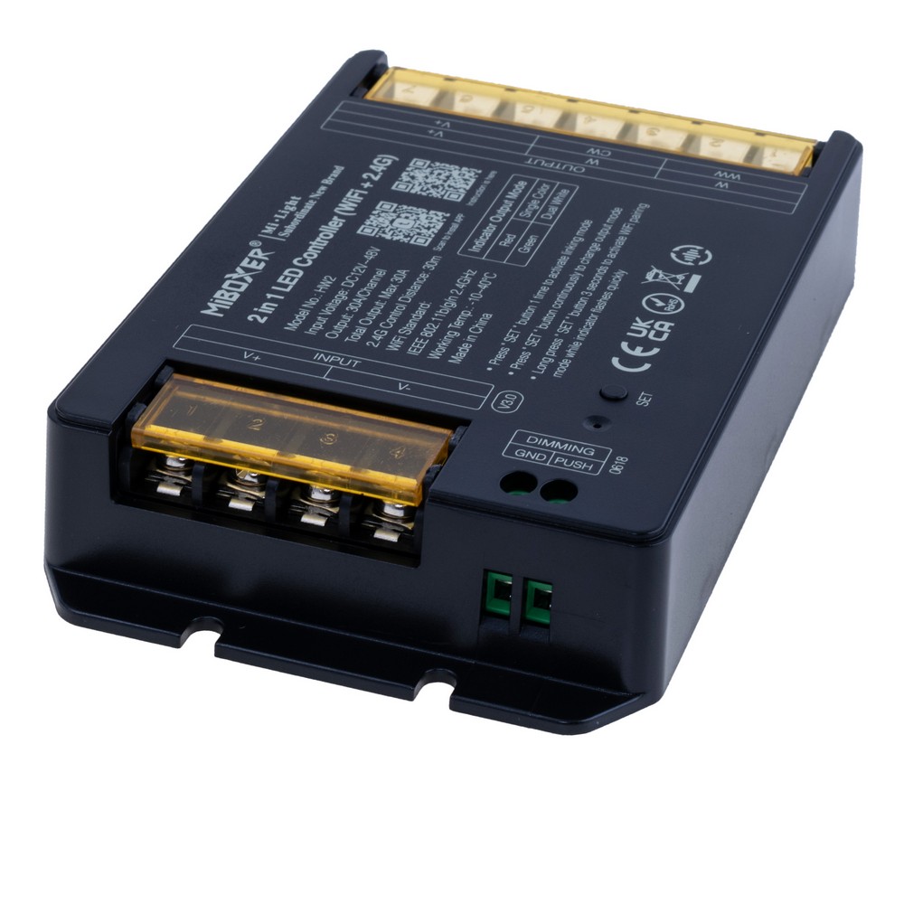 Контролер світлодіодних стрічок 2в1 WiFi+2.4GHz, HW2