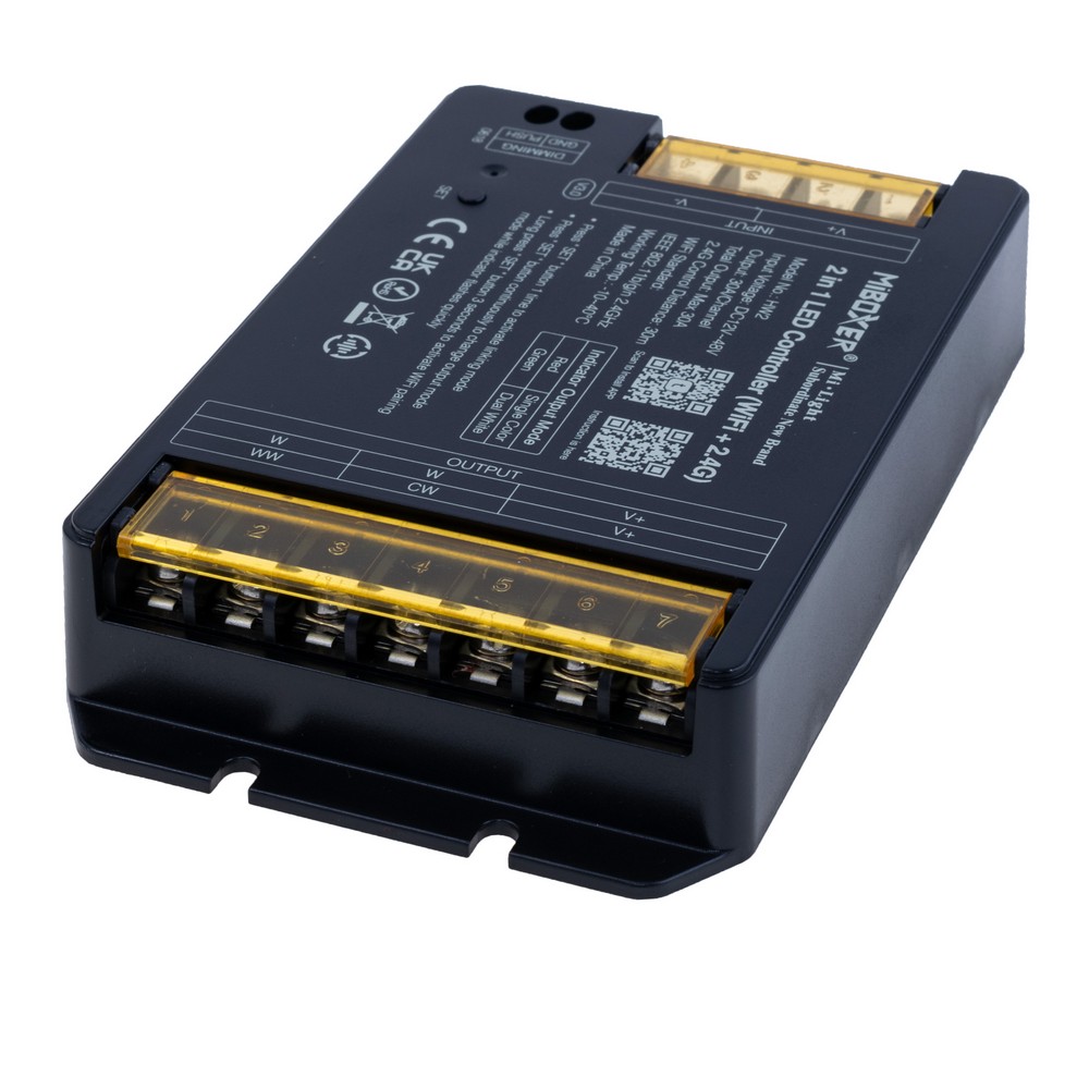Контролер світлодіодних стрічок 2в1 WiFi+2.4GHz, HW2