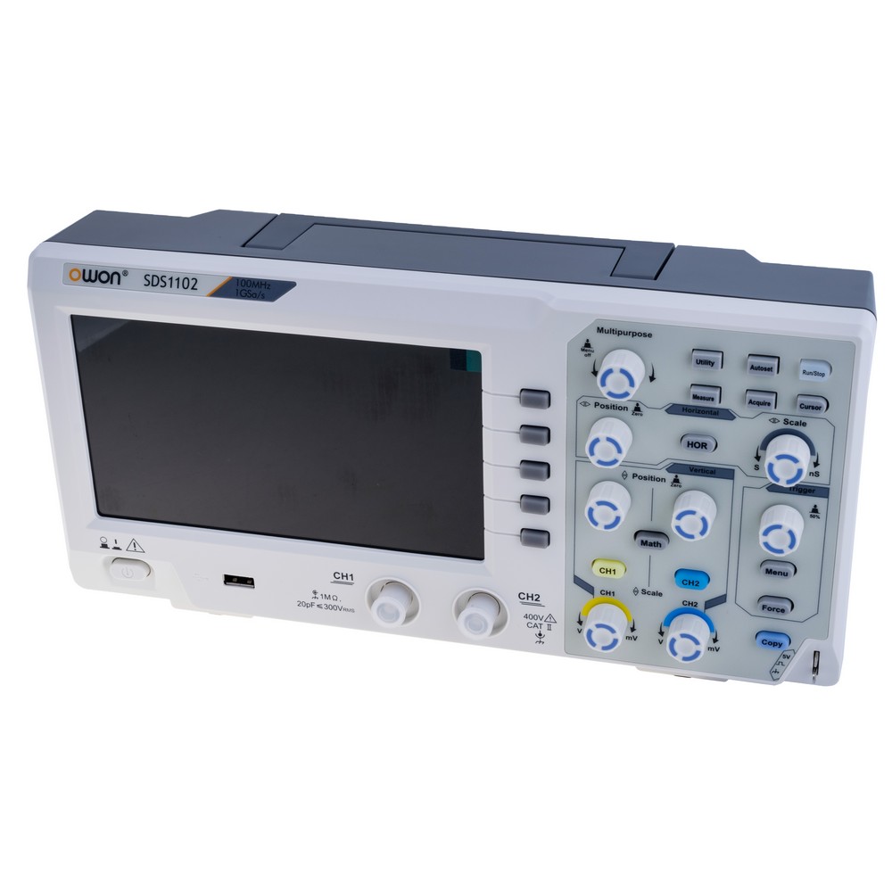 Цифровий осцилограф 2х канальный 100MhZ, SDS1102