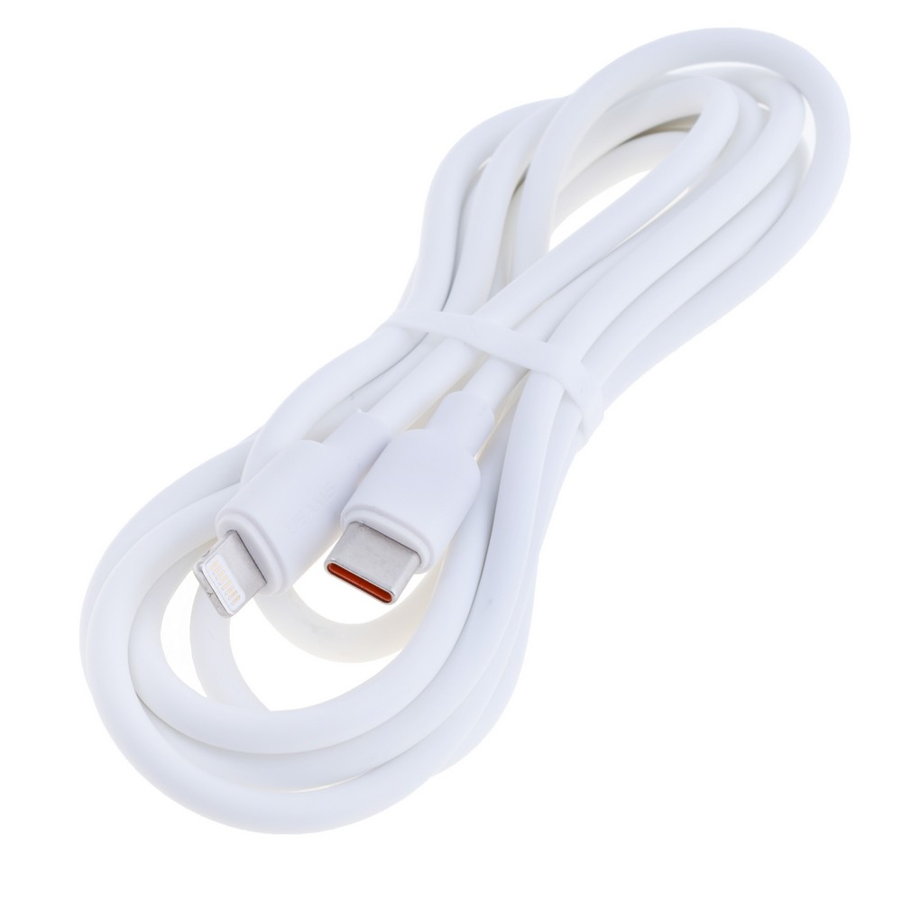 US-SJ611 U84 Type-C To Lightning PD 20W Charging & Data Cable 2m (SJ611USB01 White – USAMS)