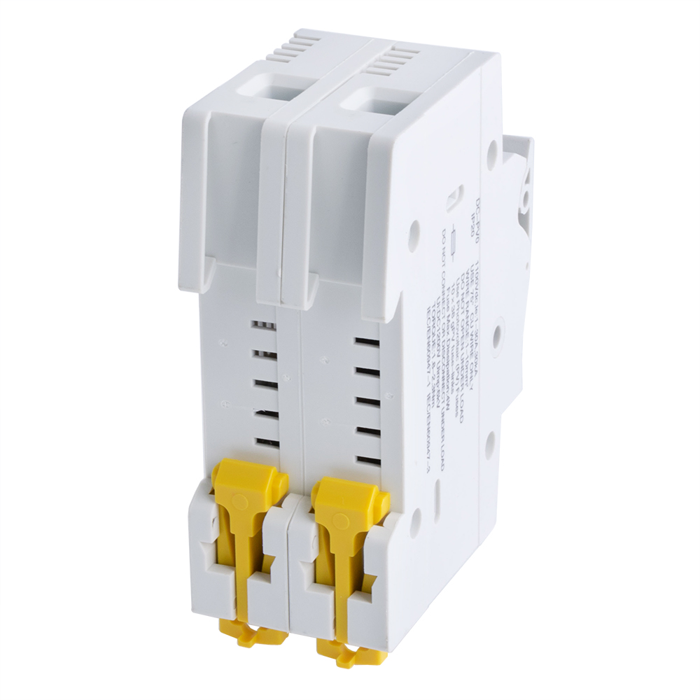 Тримач запобіжників 2P PV max32A DC 1000V 10x38mm на DIN-рейку (TOMZN)