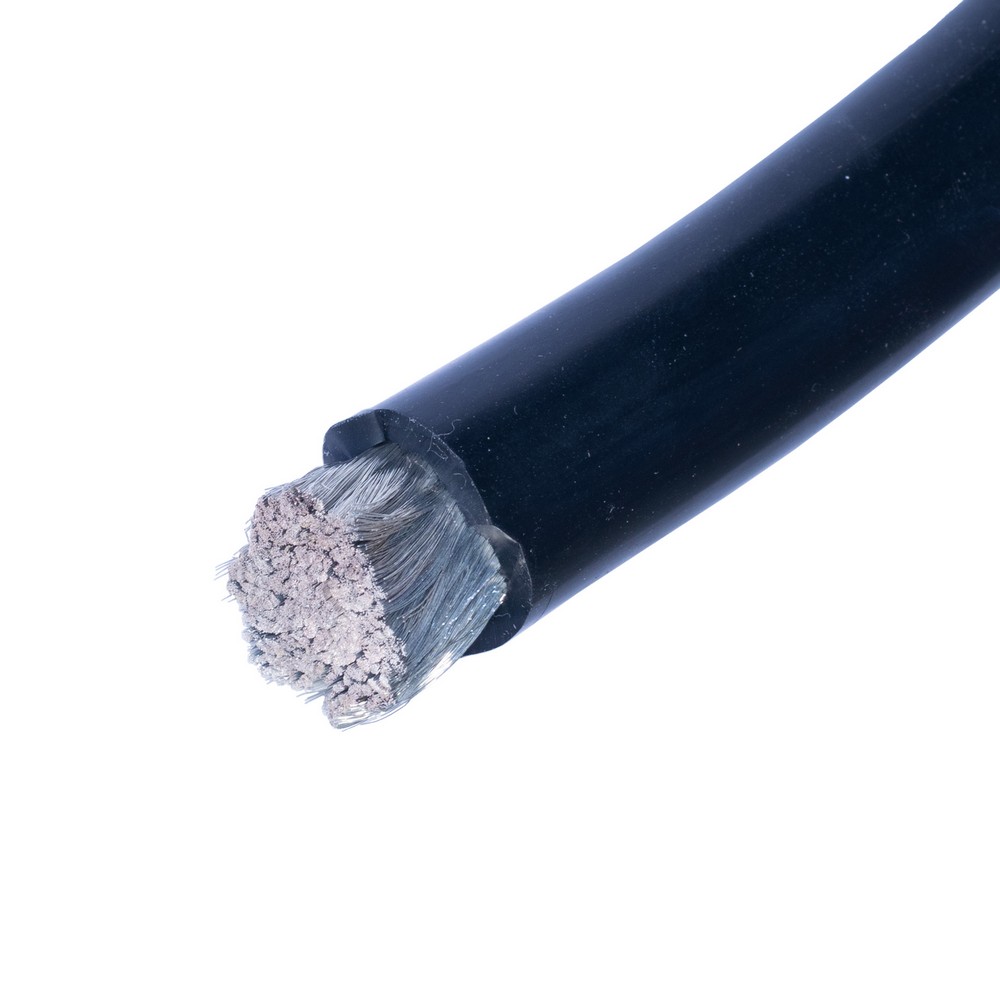 Силіконовий провід 3/0AWG (95mm²19000/0.08TS) чорний