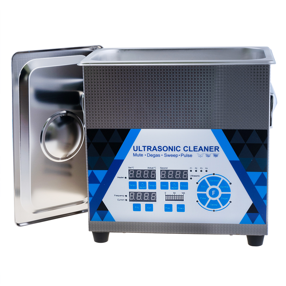 Ультразвуковий очищувач-ванна 3,2л 100Вт / 40кГц з підігрівом 150Вт (GL0203 – Granbo)
