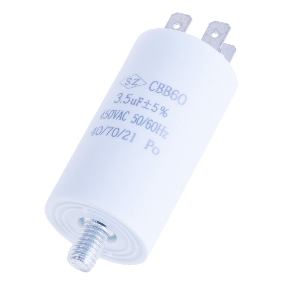 Конденсатор пусковий 3,5uF 450VAC ±5% 30*57mm SZ