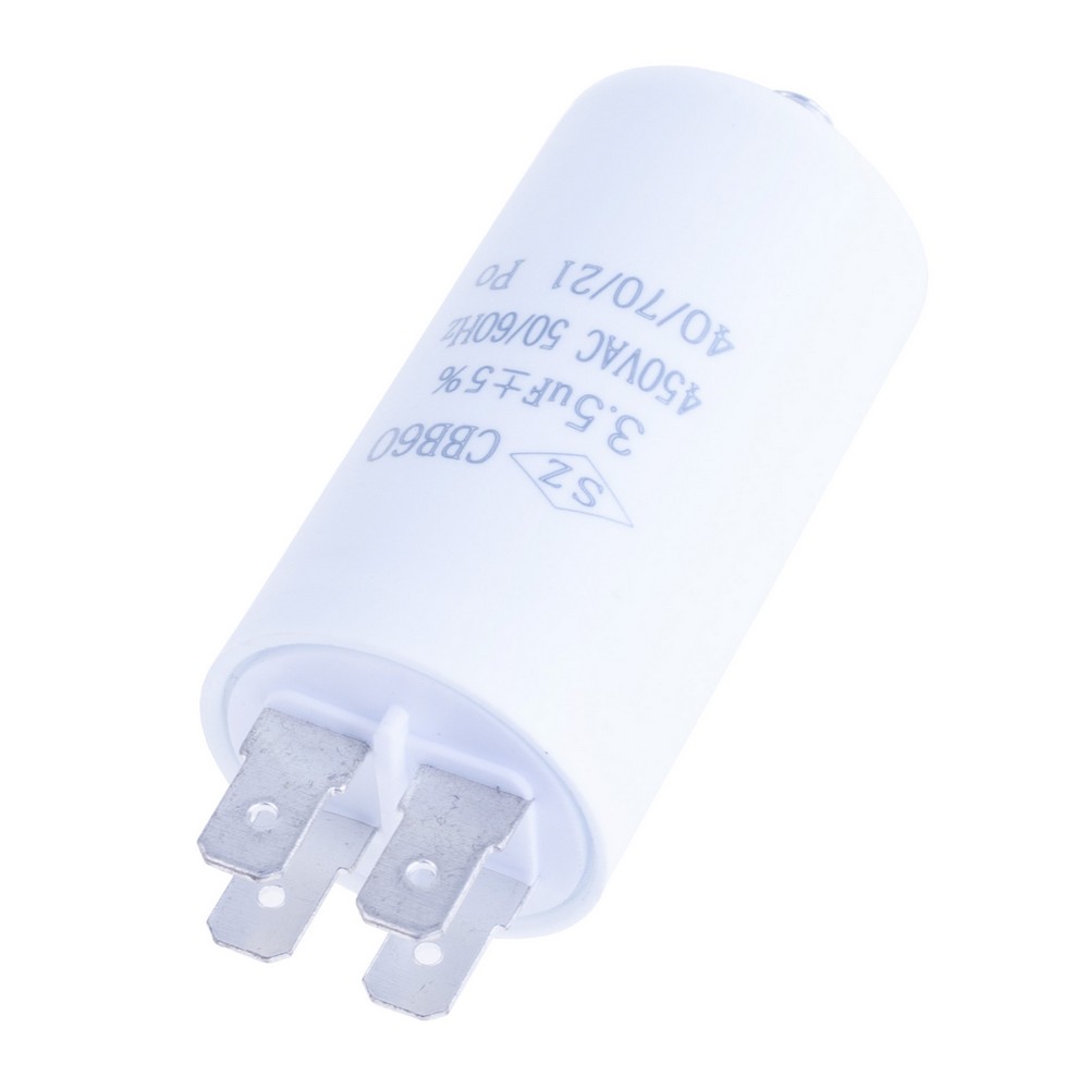 Конденсатор пусковий 3,5uF 450VAC ±5% 30*57mm SZ