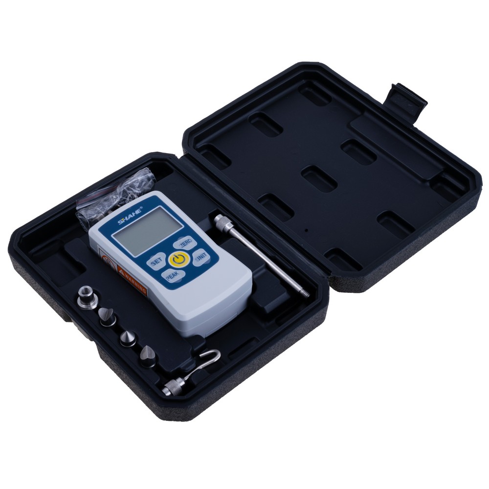 Портативний цифровий динамометр 300N для вимірювання зусилля на розтяг  та натиск