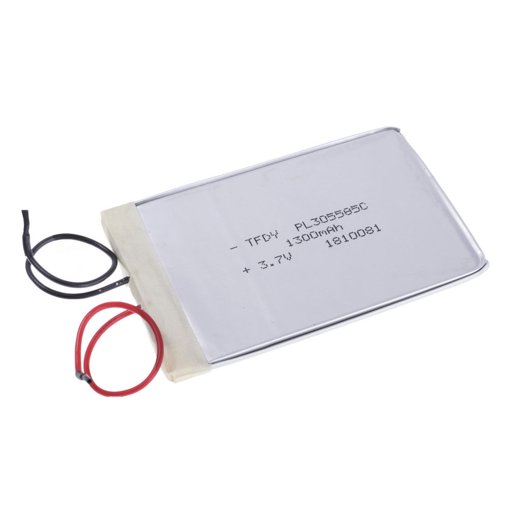 LiPo 1300 mAh, 3,7V, 3,0x55x85мм Wanmabattery акумулятор літій-полімерний 305585C