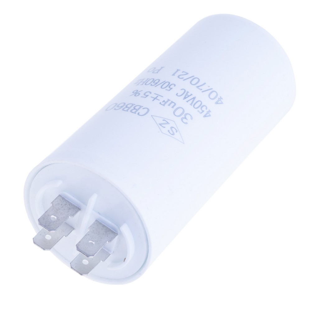 Конденсатор пусковий 30uF 450VAC ±5% 45*95mm SZ