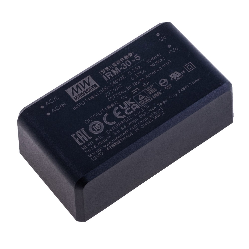Блок живлення що вбудовується на плату 30W 5V IRM-30-5