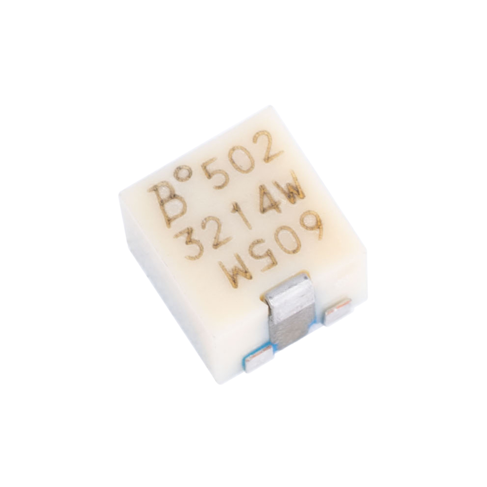 3214W-1-502E-Bourns (5 kOhm ±10%, 0.25W, SMD: 4.80x3.50x5.30mm) (подстроечный резистор)