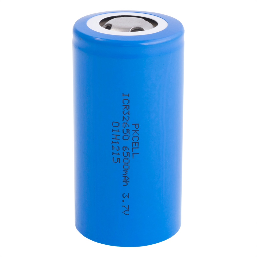 Li-Ion 6500mAh, 3,7V, 32650 PKCELL літій-іонний акумулятор ICR3265 without PCB