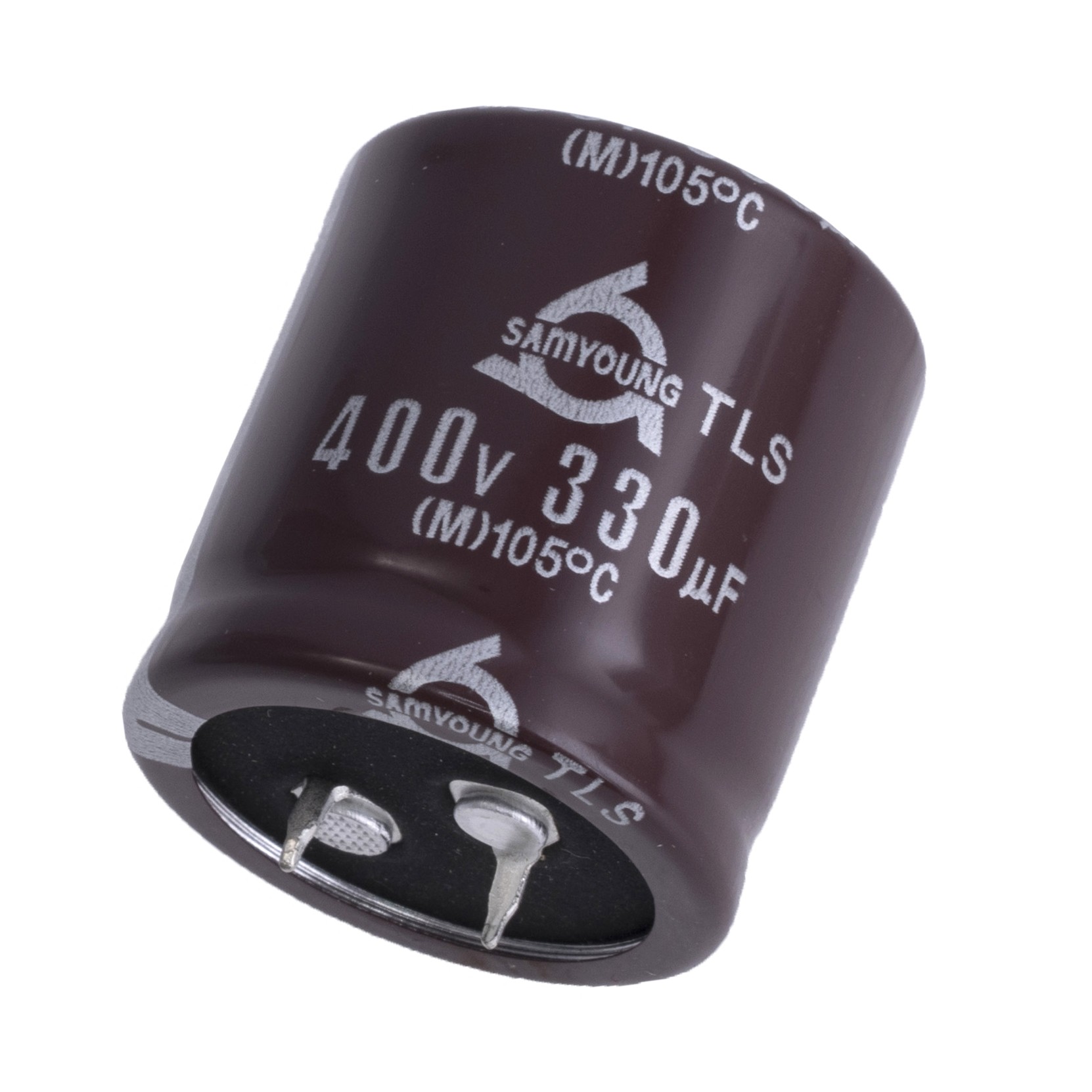 330uF 400V TLS 30x30mm 105C 3000h snap-in (TLS400VS330M30x30) SamYong