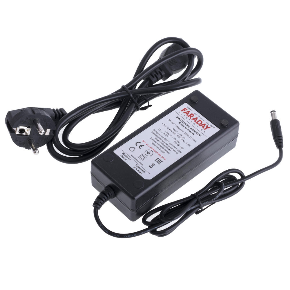Блок живлення 36W/12V/3A Блок живлення 36W/12V/3A