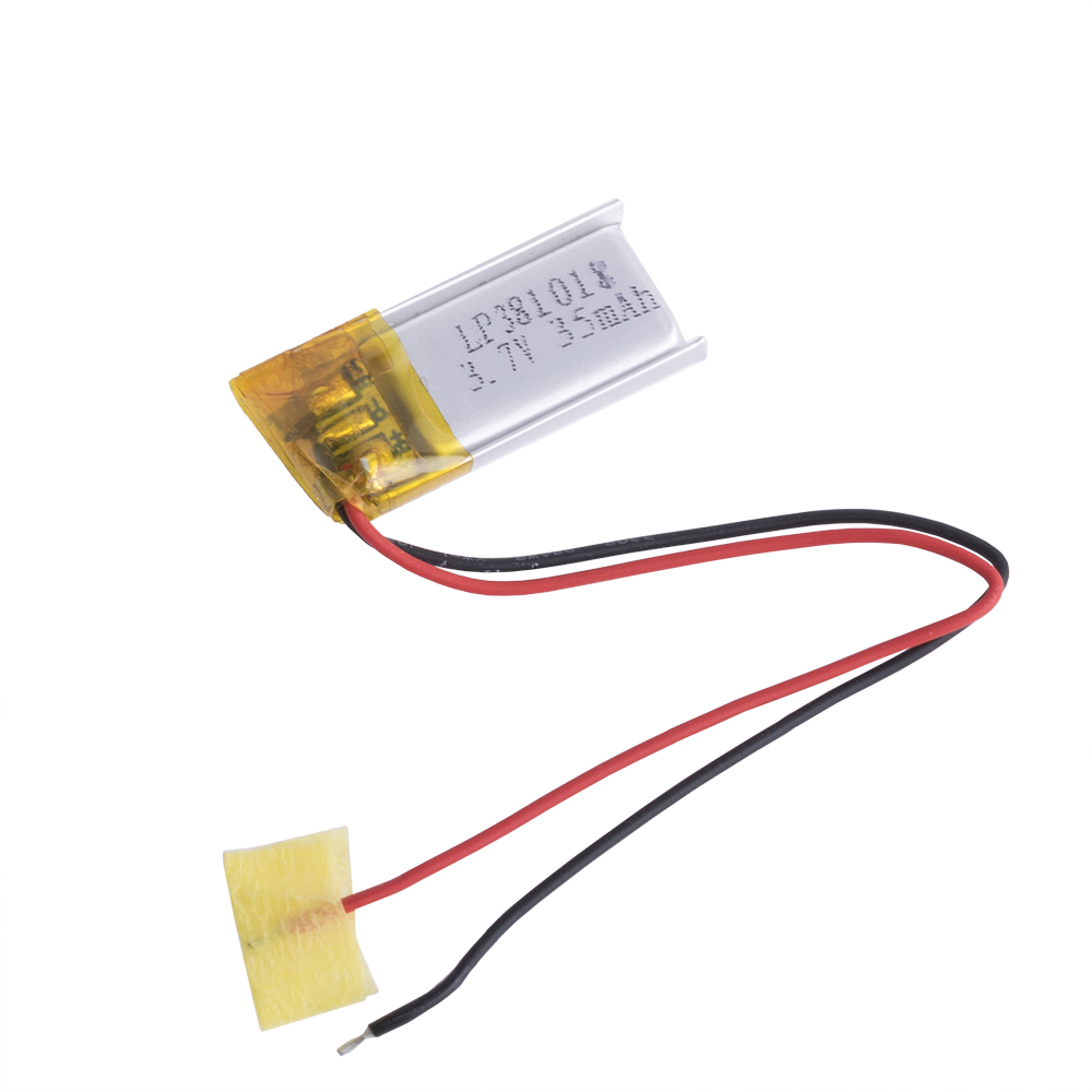 LiPo 35 mAh, 3,7V, 3,8x10x18мм (LiPower) акумулятор літій-полімерний)