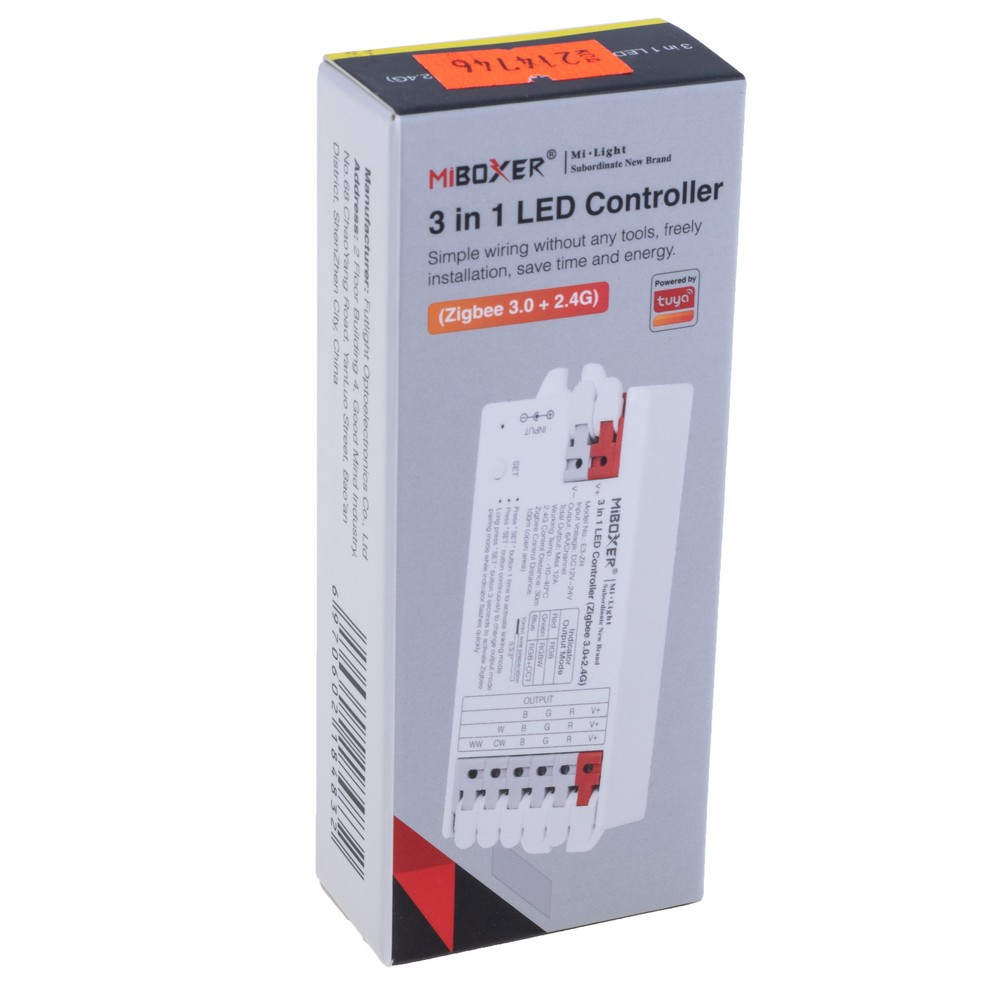 Контролер світлодіодних стрічок 3в1 Zigbee 3.0 +2.4G,  E3-ZR