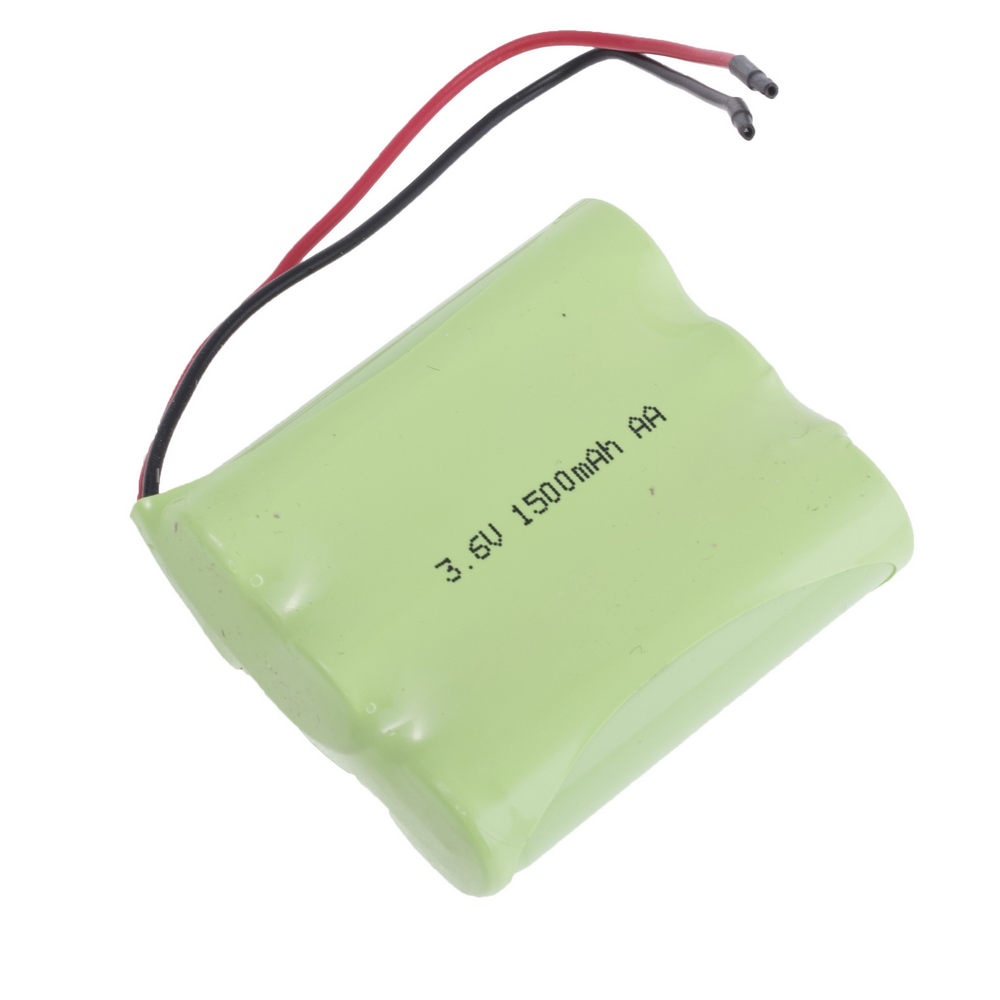 3S1P 3.6V 1500mAh AA battery pack + Nickel