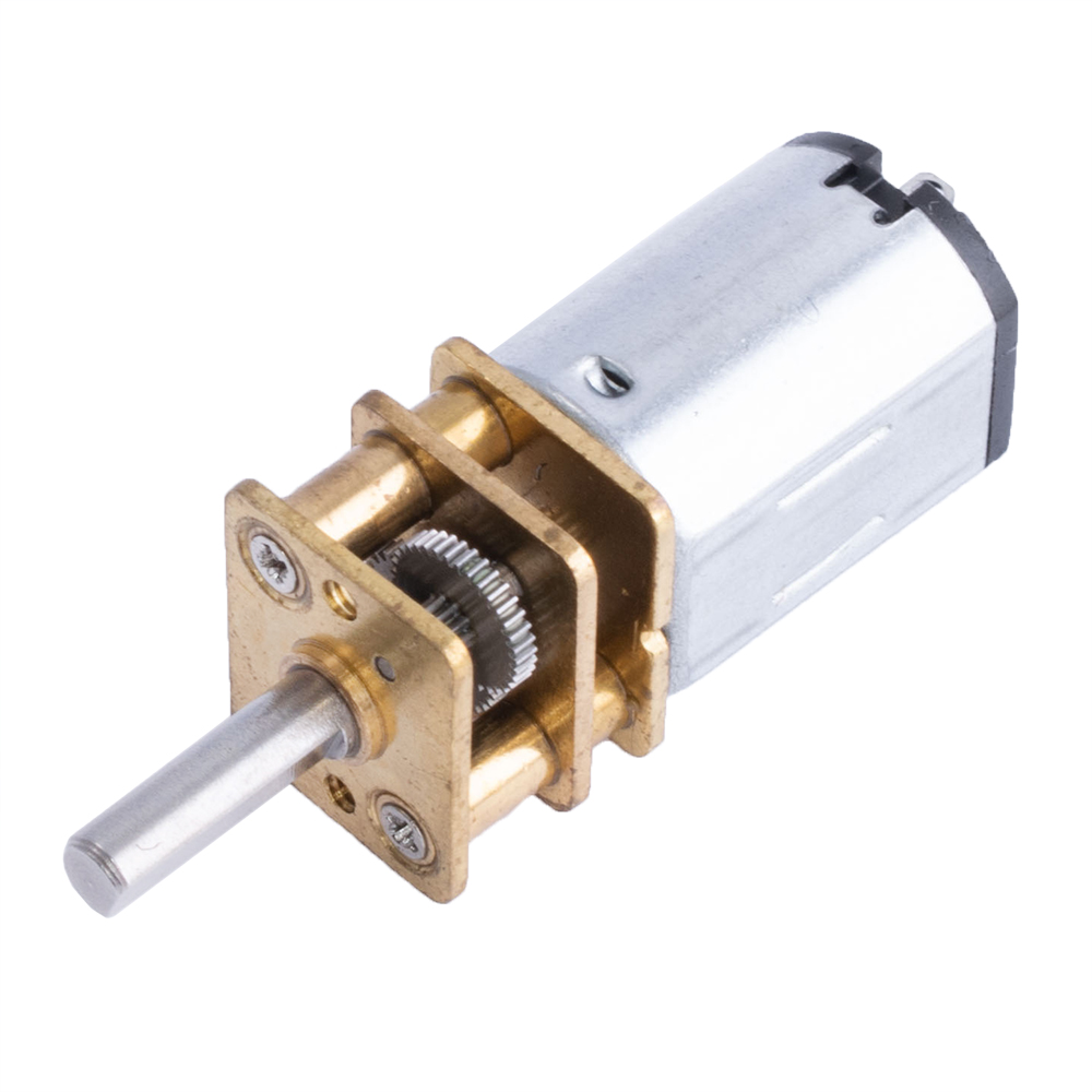 Мінімотор із редуктором 3VDC, 100 об/хв (12GAN20-50-100rpm-1,5-5VDC) Мінімотор із редуктором 3VDC, 100 об/хв (12GAN20-50-100rpm-1,5-5VDC)