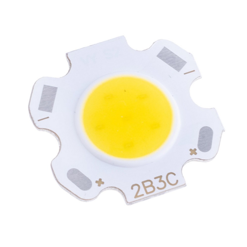 Світлодіод 3W, білий нейтральний 4000K 20x20 mm, COB