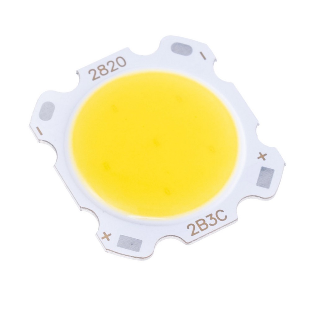 Світлодіод 3W, білий нейтральний 4000K 24x22 mm, COB Світлодіод 3W, білий нейтральний 4000K 24x22 mm, COB