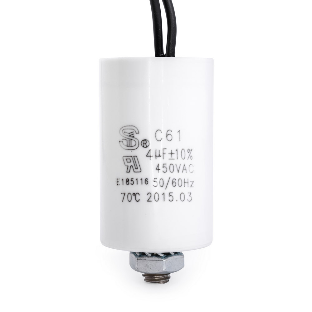 4uF 450VAC ±10% 30x50мм (CBB60(C61)4uF/450VAC 10%) 4uF 450VAC ±10% 30x50мм (CBB60(C61)4uF/450VAC 10%)