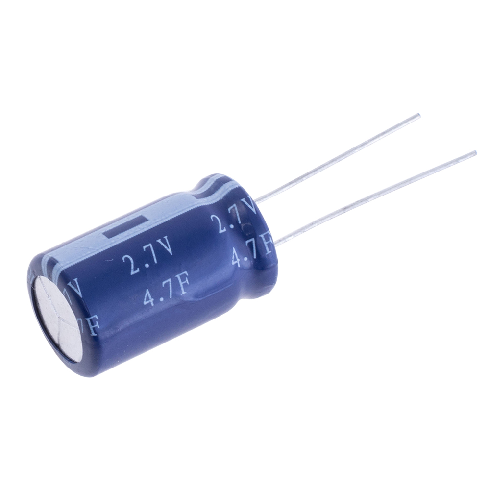 4.7F 2.7V 12.5x21mm (HP-2R7-J475VY) (Суперконденсатор) 4.7F 2.7V 12.5x21mm (HP-2R7-J475VY) (Суперконденсатор)