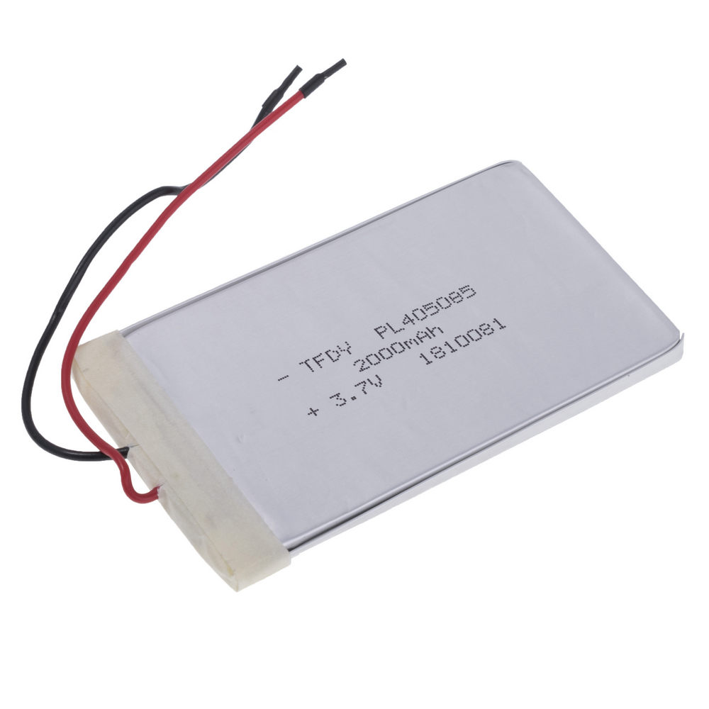 LiPo 2000 mAh, 3,7V, 4,0х50х85мм Wanmabattery акумулятор літій-полімерний PL405085