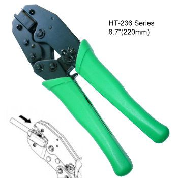 HT-236E1 (8.7" Ratchet Type, with interchangeable die set) HT-236E1 (8.7" Ratchet Type, with interchangeable die set)
