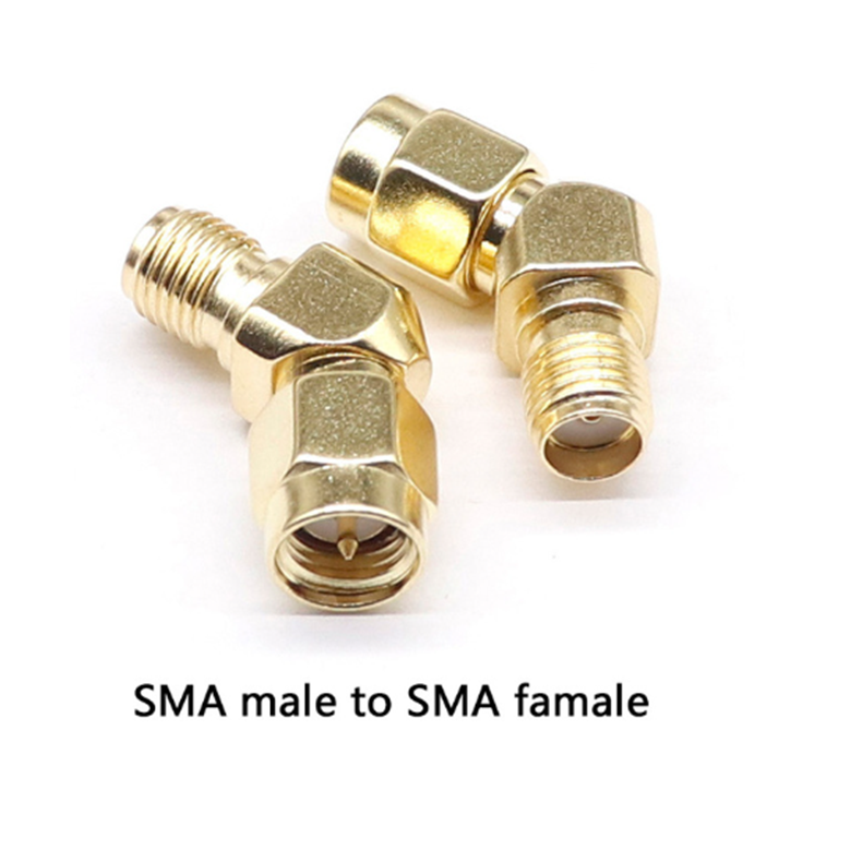 Перехідник 45° SMA-male<->SMA female