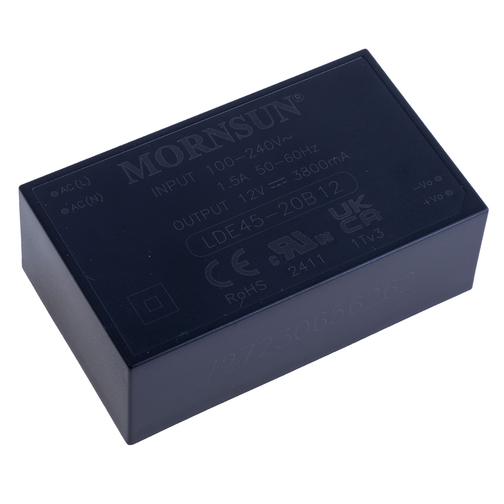 Блок живлення що вбудовується на плату 45W 12V LDE45-20B12