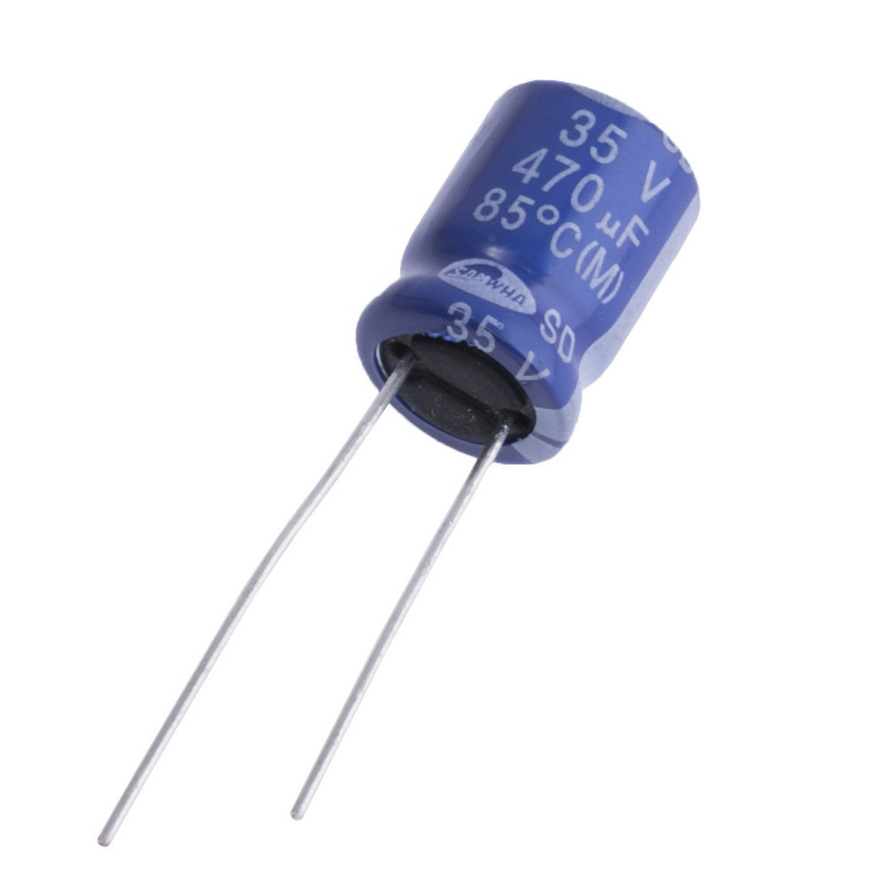 470uF 35V SD 10x12mm (SD1V477M1012MPA159 Samwha) (електролітичний конденсатор)