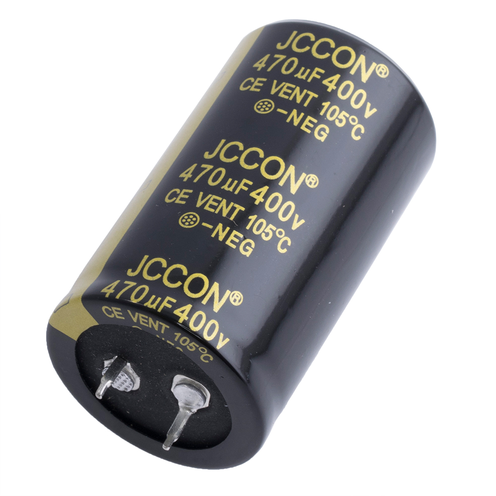470uF 400V 30x50mm (JCCON400MFUF400V-JCCON) (електролітичний конденсатор)