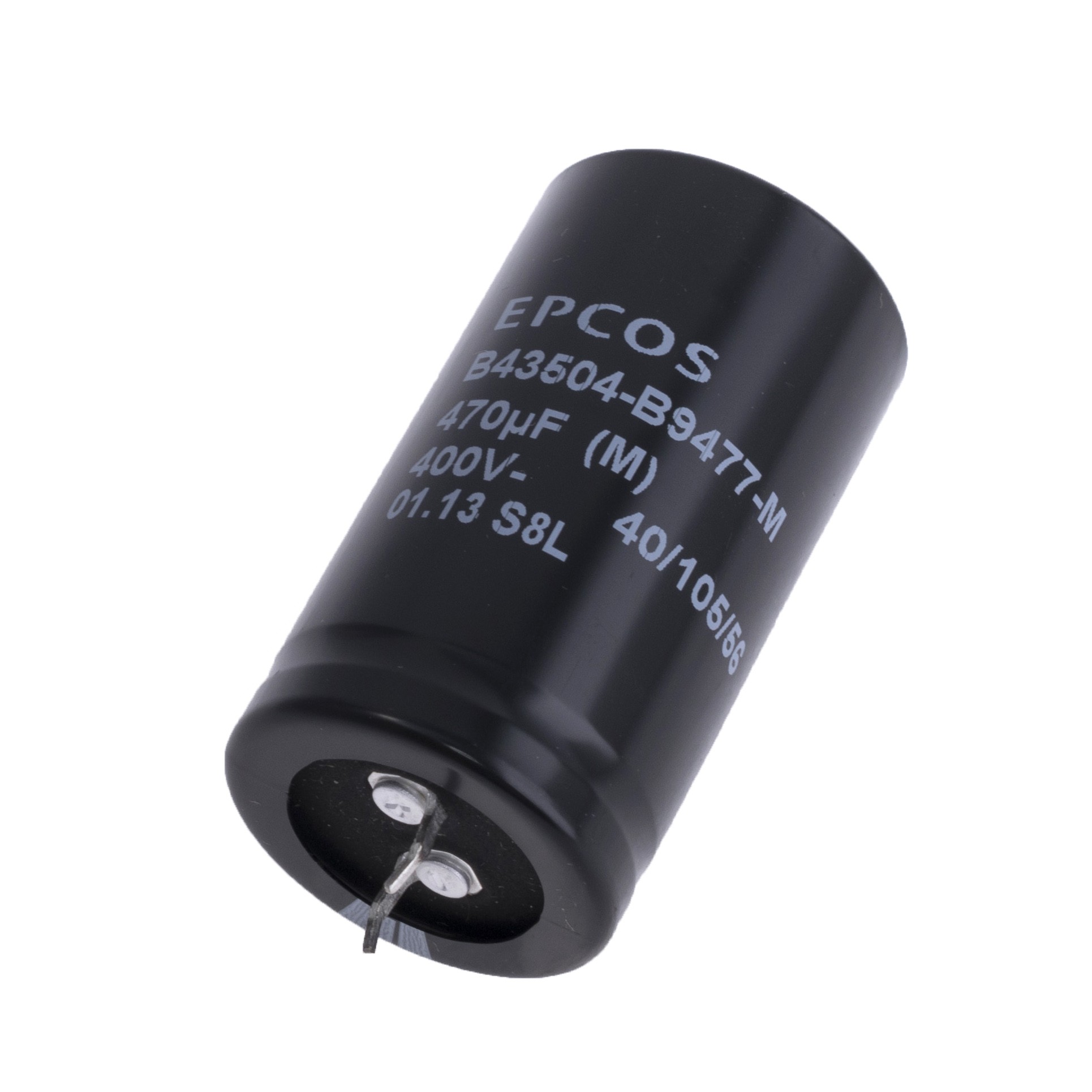 470uF 400V 30x55mm (B43504B9477M000-Epscos) (електролітичний конденсатор)