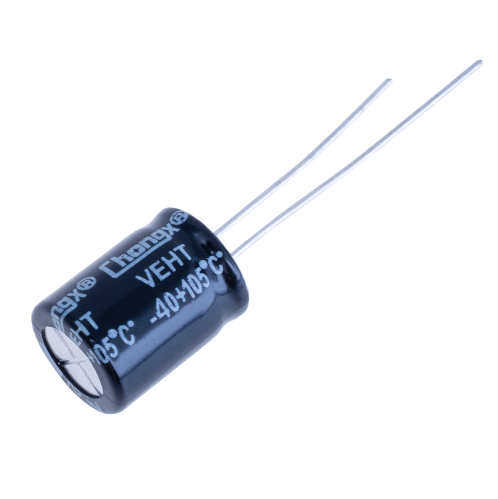 470uF 25V 10x12mm 105°C (електролітичний конденсатор)