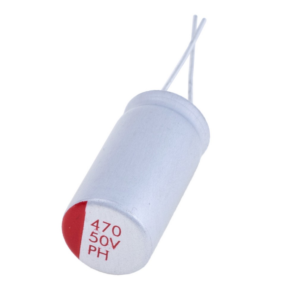 470uF 50V 10x20, HED1-PH-50V477M 10*20, полімерний