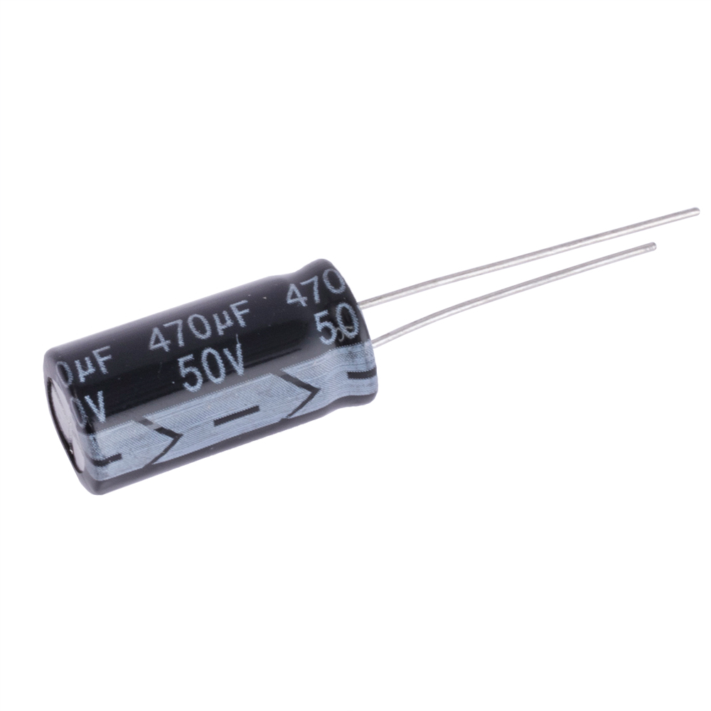 470uF 50V VEHT 10x19.5mm 105°C (Chong) (електролітичний конденсатор) 470uF 50V VEHT 10x19.5mm 105°C (Chong) (електролітичний конденсатор)