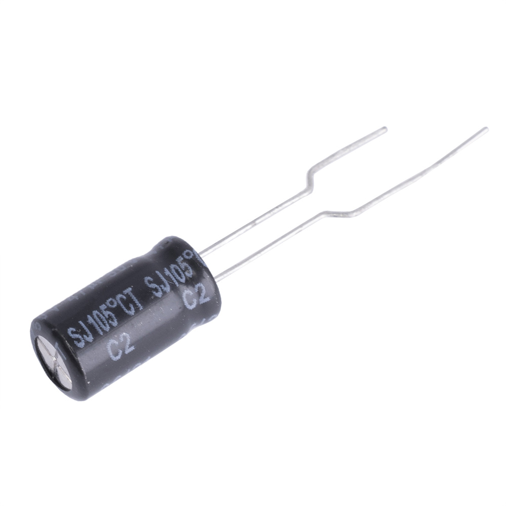 47uF 50V SJ 6,3x11mm (low imp.) (SJ050M0047AZF-0611-Yageo) (електролітичний конденсатор низькоімпедансний)