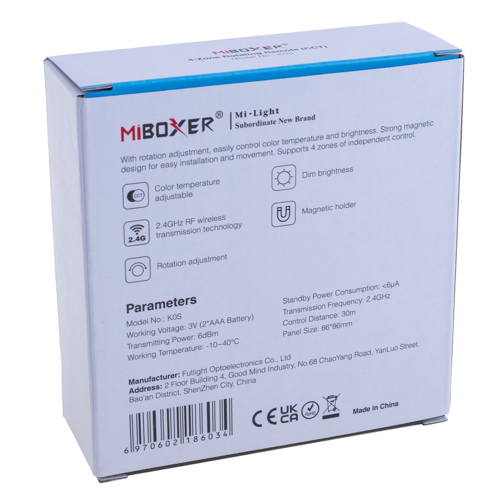 4-зонний пульт дистанційного керування  CCT 2.4G, K0S