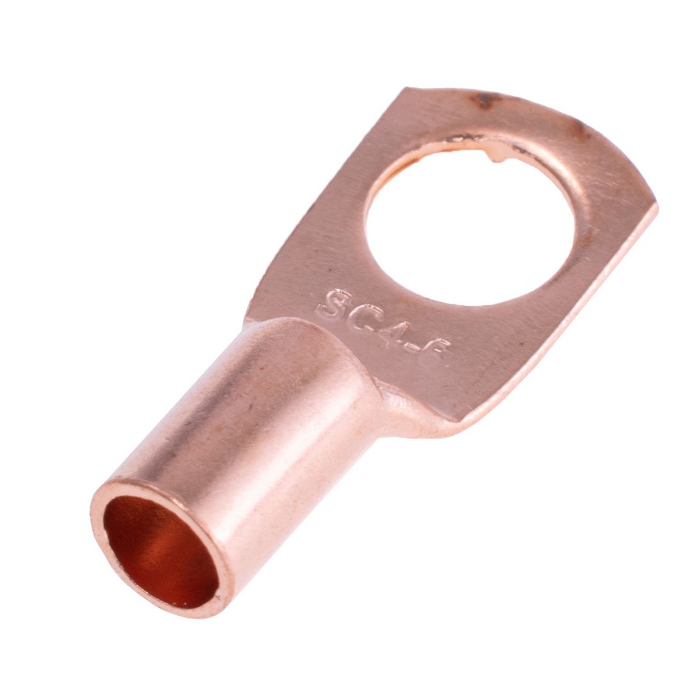 Кабельний наконечник кільцевий, мідь, на провід 4 mm², M6, SC-4-6