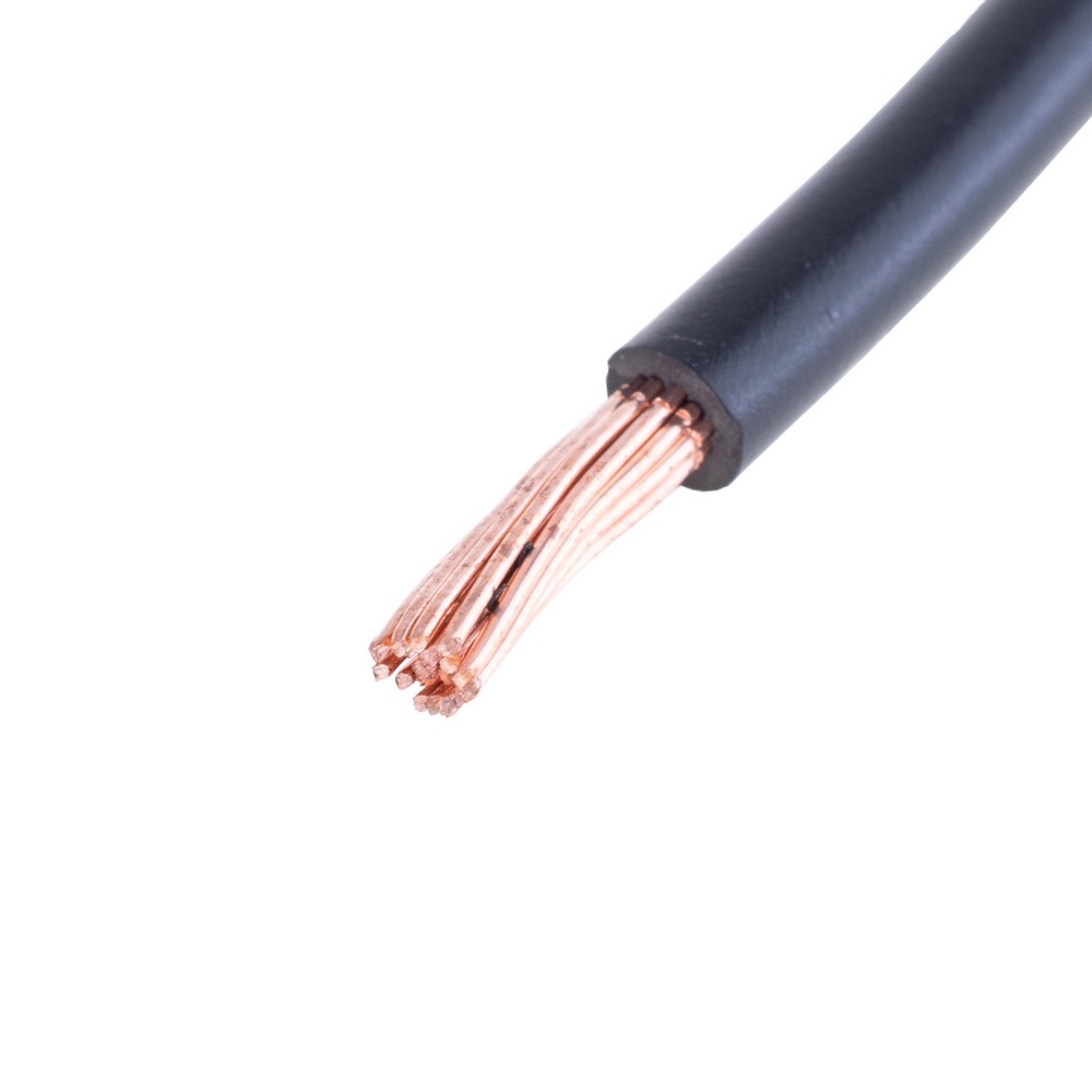 Провід багатожильний 4mm² (12AWG, 19xD0.52mm) чорний