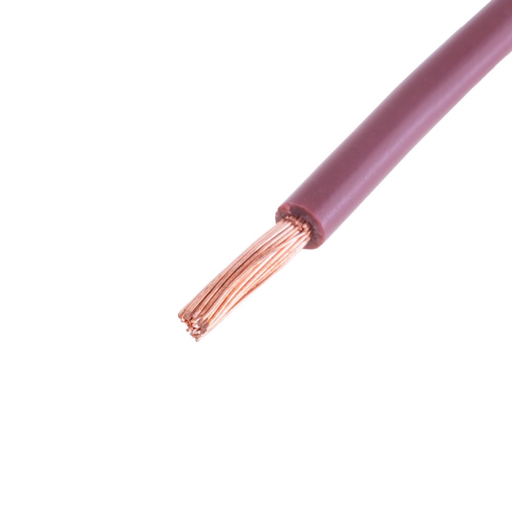 Провід багатожильний 4mm² (12AWG, 56xD0.29mm) коричневий