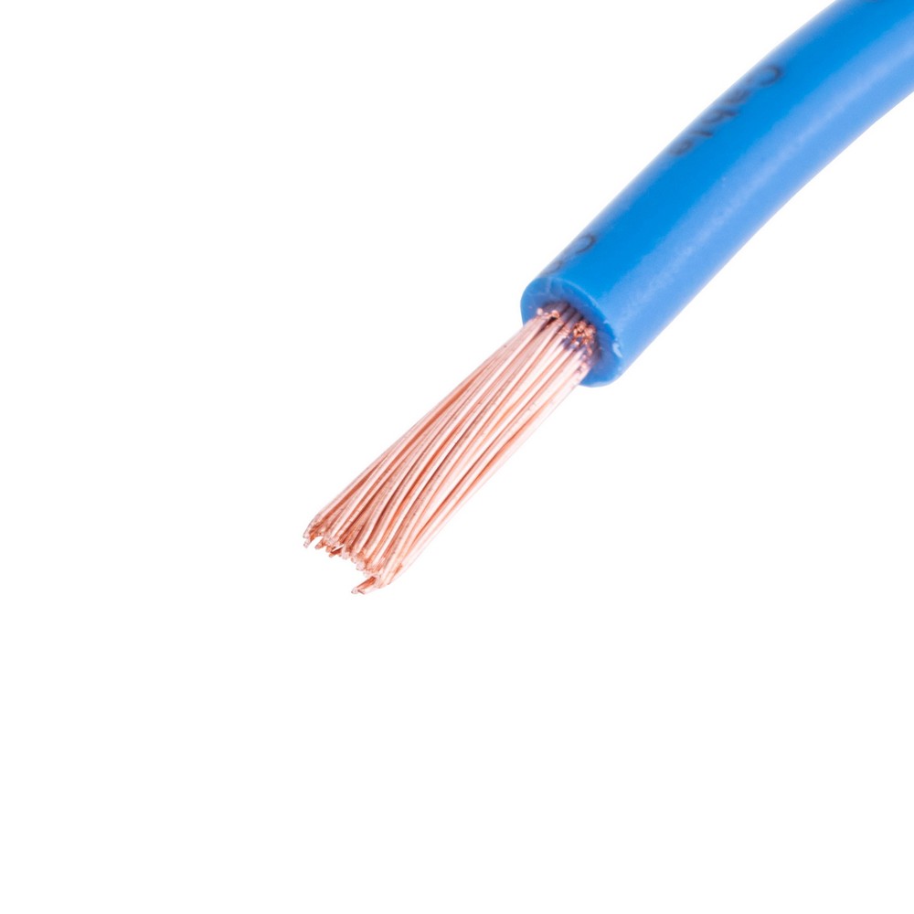 Провід багатожильний 4mm² (12AWG, 56xD0.29mm) синій