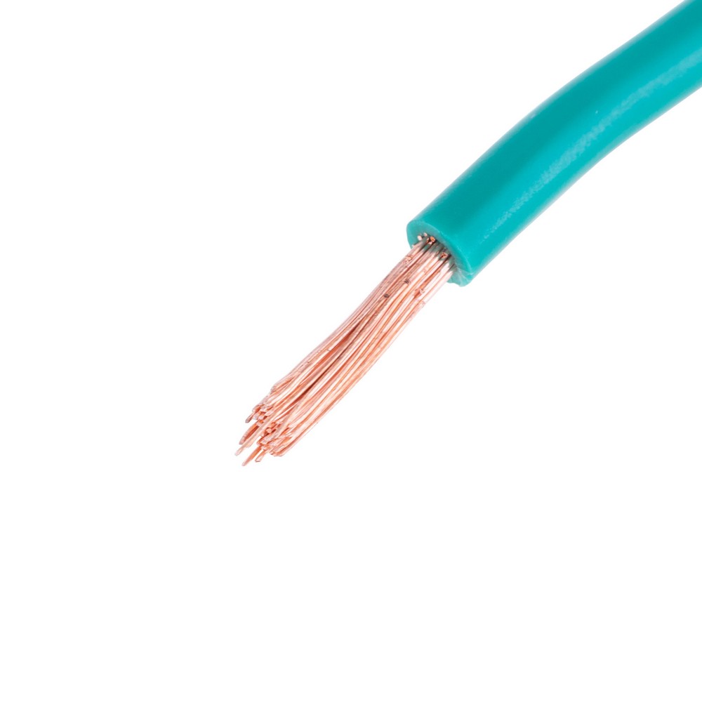 Провід багатожильний 4mm² (12AWG, 56xD0.29mm) зелений
