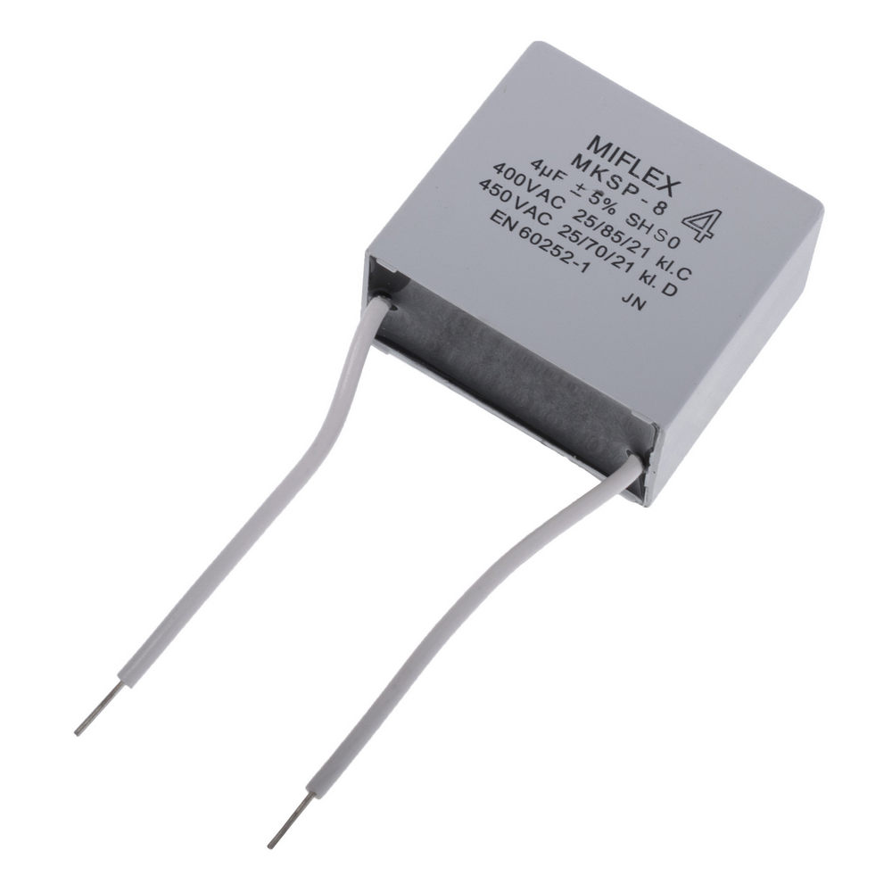 4uF 400VAC ±10% 42.1х38х21мм (I250V540J-C)